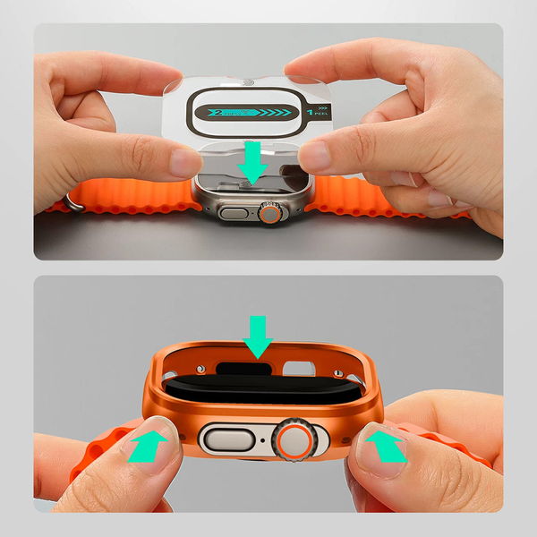 ESR - Armorite Protection Set - Apple Watch Ultra / Ultra 2 - Titanium