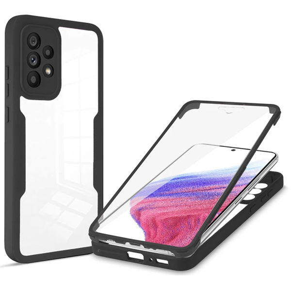 Techsuit - ColorVerse 360 Series + Screen Protector - Samsung Galaxy A53 5G - Black