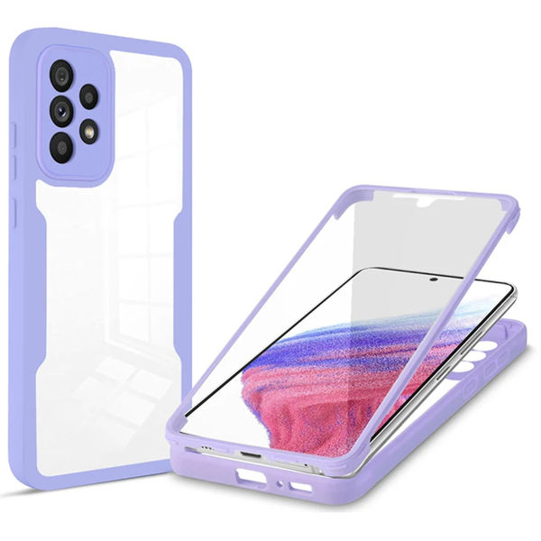 Techsuit - ColorVerse 360 Series + Screen Protector - Samsung Galaxy A53 5G - Purple