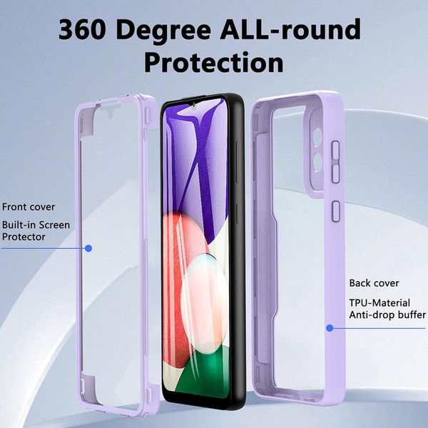 Techsuit - ColorVerse 360 Series + Screen Protector - Samsung Galaxy A53 5G - Purple