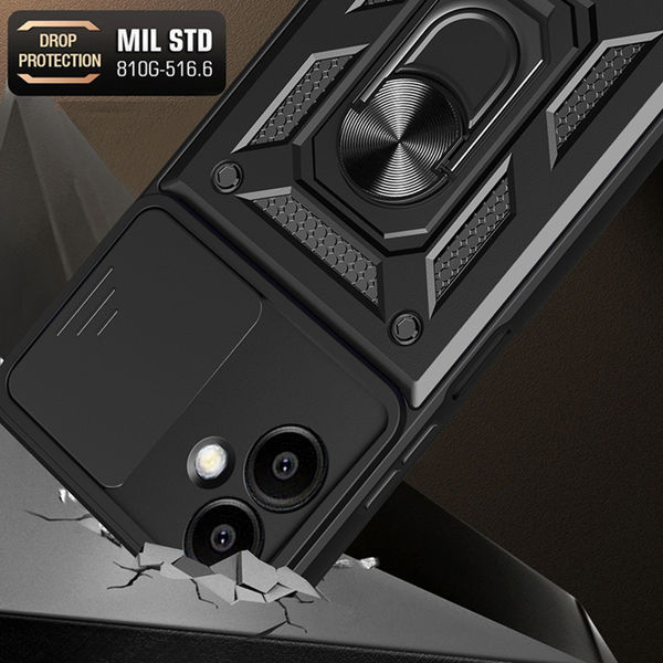 Techsuit - CamShield Series - Samsung Galaxy A06 - Black