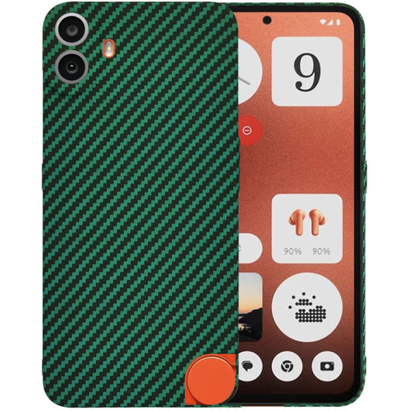 Techsuit - Carbonite FiberShell - Nothing CMF Phone 1 - Green