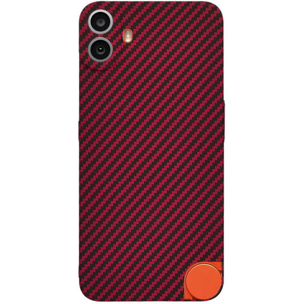 Techsuit - Carbonite FiberShell - Nothing CMF Phone 1 - Red