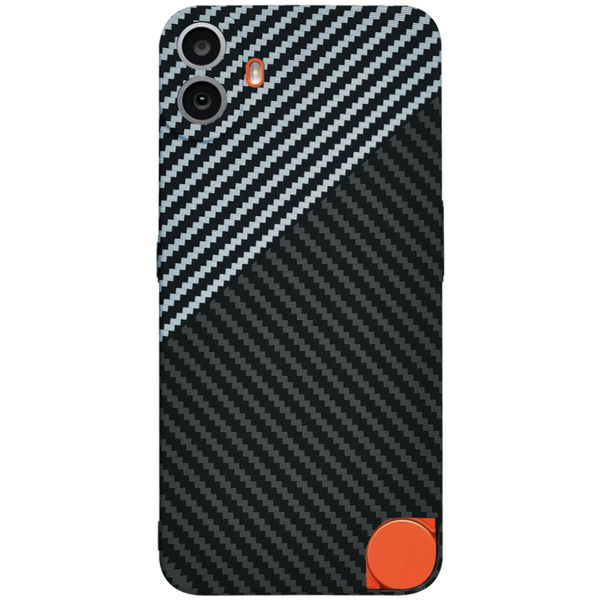 Techsuit - Carbonite FiberShell - Nothing CMF Phone 1 - Stealth Gray