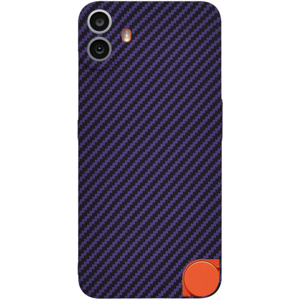 Techsuit - Carbonite FiberShell - Nothing CMF Phone 1 - Purple