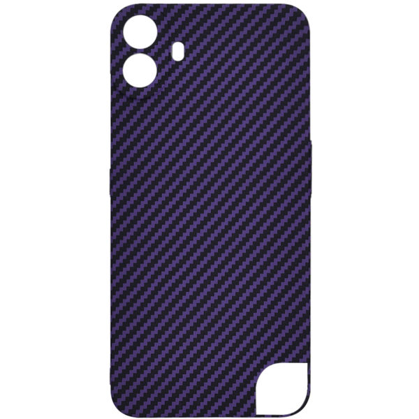 Techsuit - Carbonite FiberShell - Nothing CMF Phone 1 - Purple