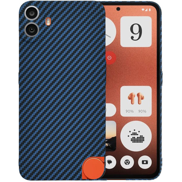 Techsuit - Carbonite FiberShell - Nothing CMF Phone 1 - Cyan