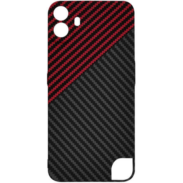 Techsuit - Carbonite FiberShell - Nothing CMF Phone 1 - Red Vortex