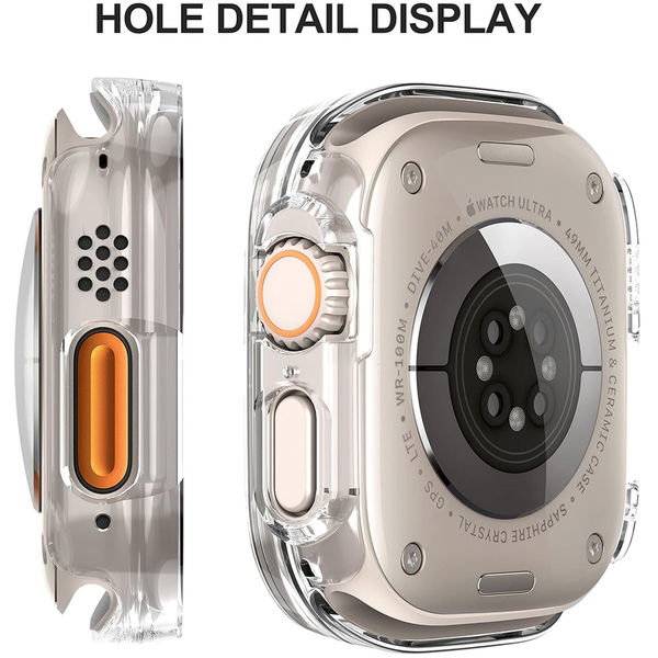 Techsuit - Defense360 Pro - Apple Watch Ultra / Ultra 2 - Clear