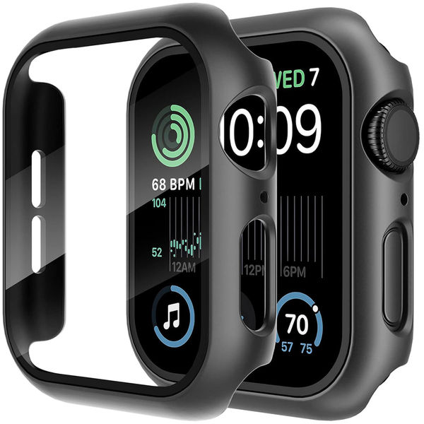 Techsuit - Defense360 Pro - Apple Watch 4 / 5 / 6 / SE (44mm) - Black