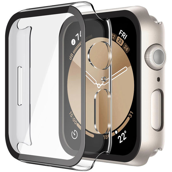 Techsuit - Defense360 Pro - Apple Watch 4 / 5 / 6 / SE (44mm) - Clear