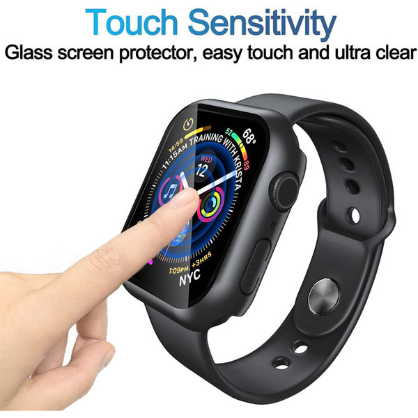 Techsuit - Defense360 Pro - Apple Watch 7 (45mm) - Black