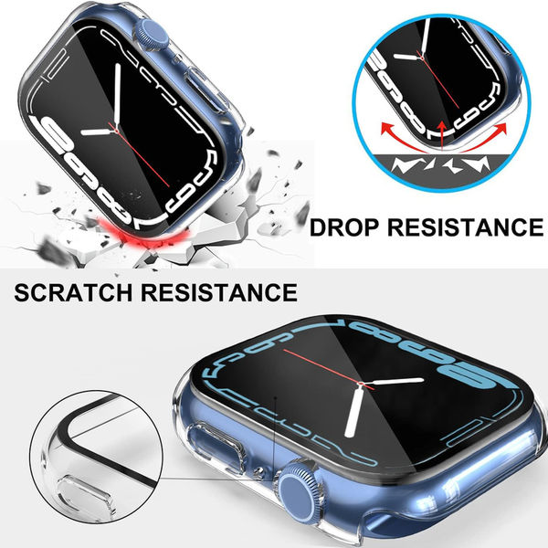 Techsuit - Defense360 Pro - Apple Watch 7 (45mm) - Clear