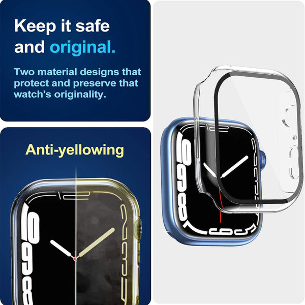 Techsuit - Defense360 Pro - Apple Watch 7 (41mm) - Clear