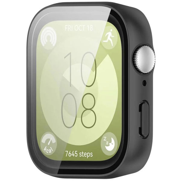 Techsuit - Defense360 Pro - Huawei Watch Fit 3 - Black