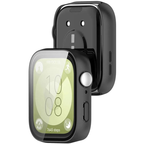 Techsuit - Defense360 Pro - Huawei Watch Fit 3 - Black