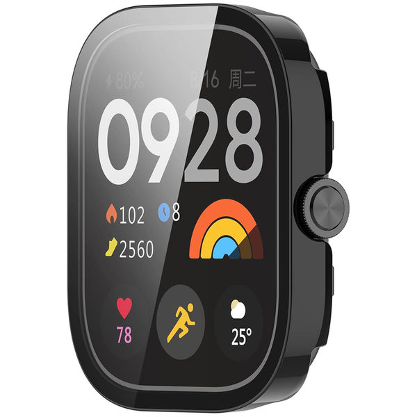 Techsuit - Defense360 Pro - Xiaomi Redmi Watch 4 - Black