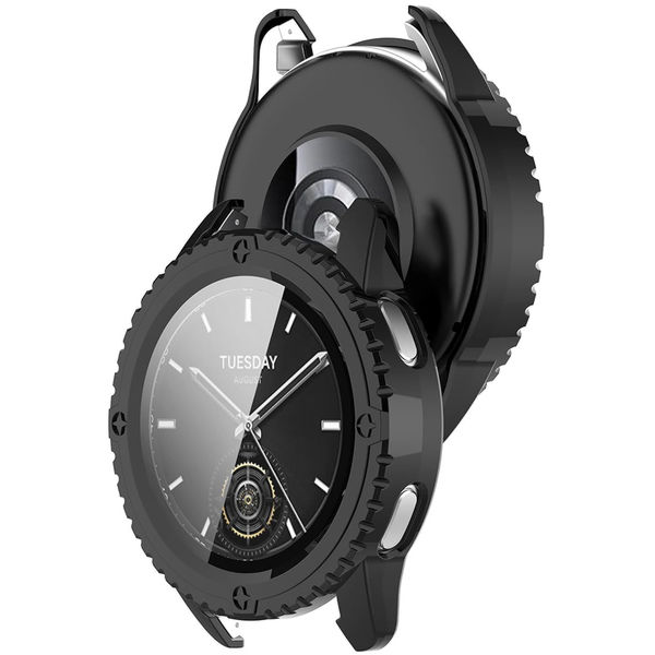 Techsuit - Defense360 Pro - Xiaomi Watch S3 - Black