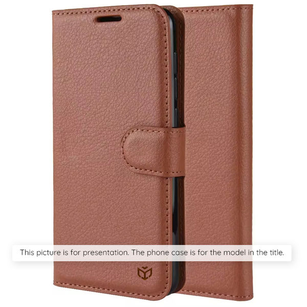 Techsuit - Leather Folio - OnePlus Nord 4 - Brown
