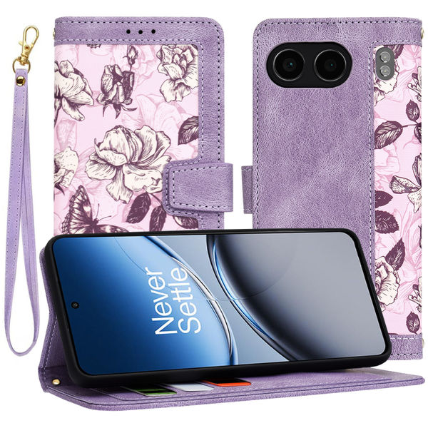 Techsuit - FlipCraft - OnePlus Nord 4 - Mysterious Purple
