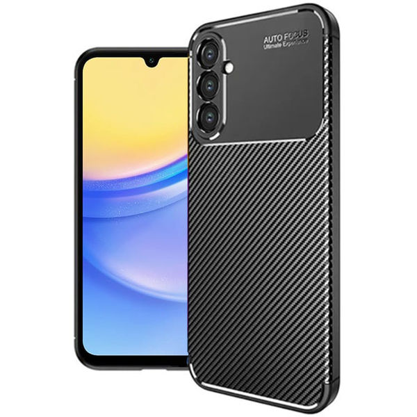 Techsuit - CarbonFiber - Samsung Galaxy A16 4G / A16 5G - Black