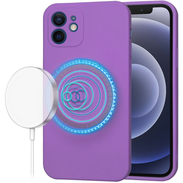 Techsuit - SoftFlex MagSafe - iPhone 12 - Purple