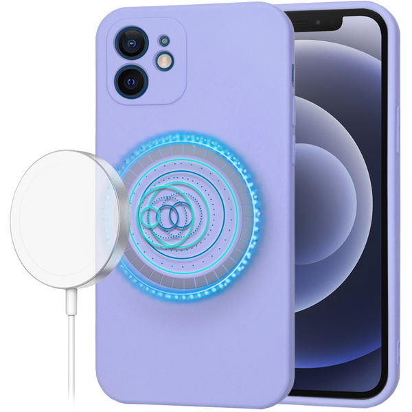Techsuit - SoftFlex MagSafe - iPhone 12 - Light Purple
