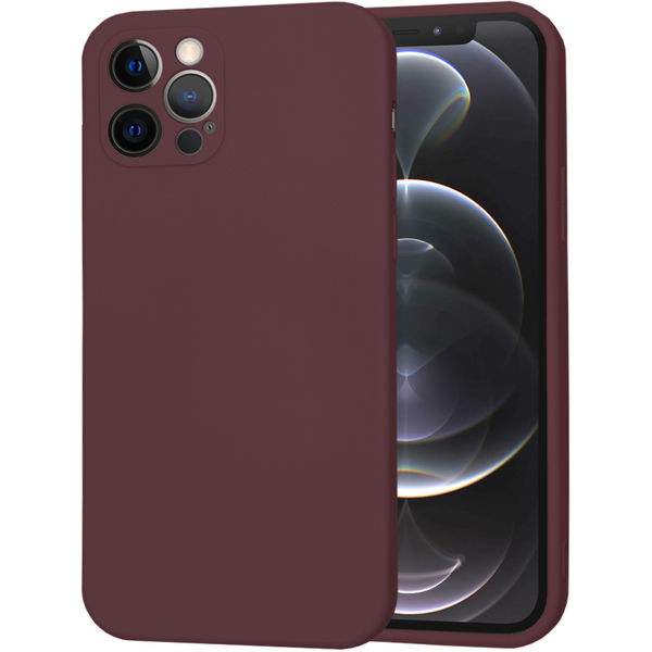 Techsuit - SoftFlex MagSafe - iPhone 12 Pro - Plum Red