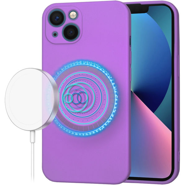 Techsuit - SoftFlex MagSafe - iPhone 13 - Purple
