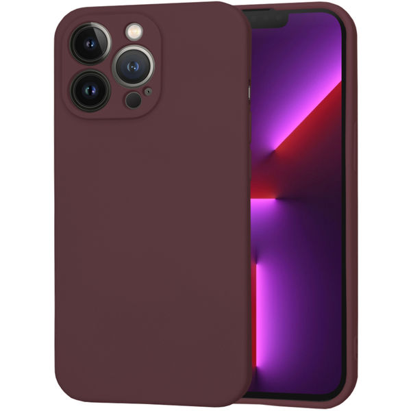 Techsuit - SoftFlex MagSafe - iPhone 13 Pro - Plum Red