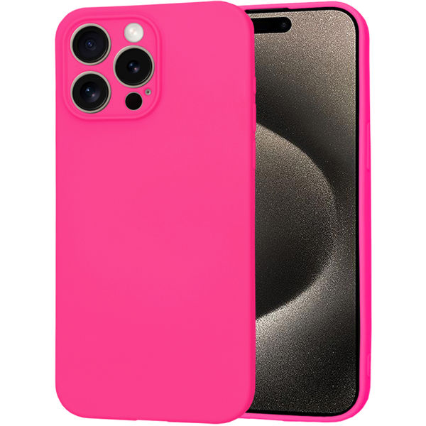 Techsuit - SoftFlex MagSafe - iPhone 15 Pro Max - Hot Pink