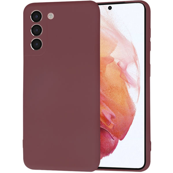 Techsuit - SoftFlex MagSafe - Samsung Galaxy S21 5G - Plum Red