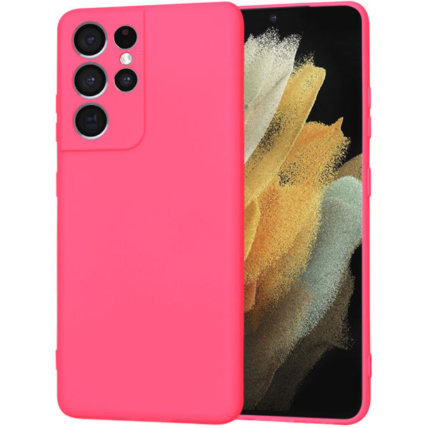Techsuit - SoftFlex MagSafe - Samsung Galaxy S21 Ultra 5G - Hot Pink