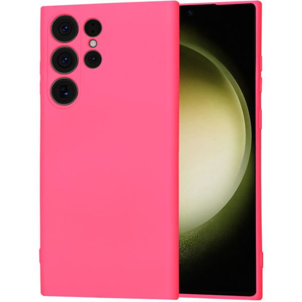 Techsuit - SoftFlex MagSafe - Samsung Galaxy S23 Ultra - Hot Pink