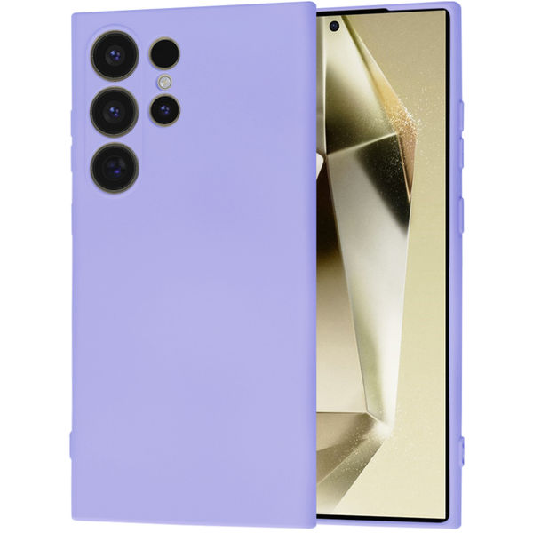 Techsuit - SoftFlex MagSafe - Samsung Galaxy S24 Ultra - Light Purple