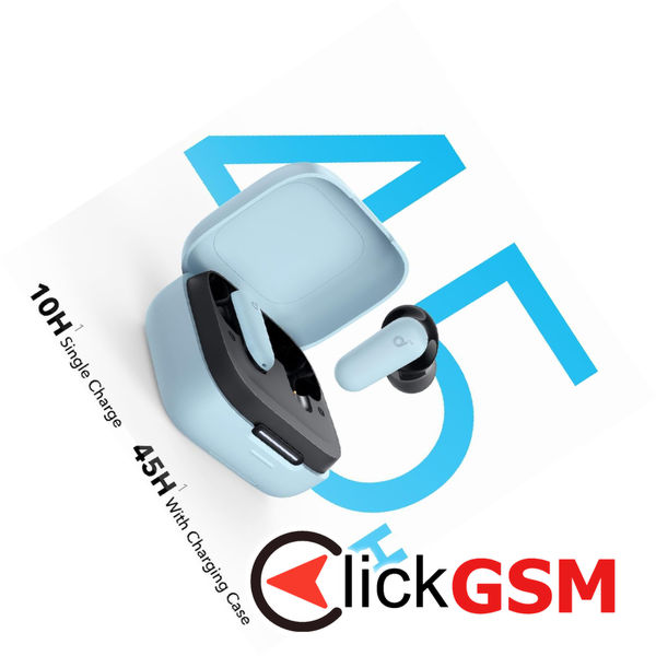 Anker - Wireless Earbuds SoundCore P30i (A3959331) - TWS, Noise Cancelling, Bluetooth 5.4, Touch Control, IP54 - Blue