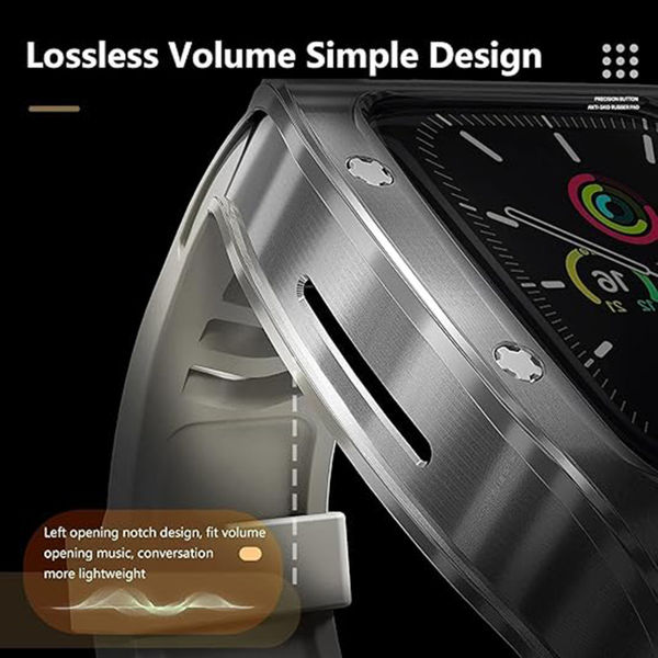 ShellBox - Waterproof IP68 + Watchband - Apple Watch Ultra / Ultra 2 - Rose Gold