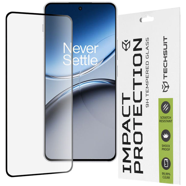 Techsuit - 111D Full Cover / Full Glue Glass - OnePlus Nord 4 - Black