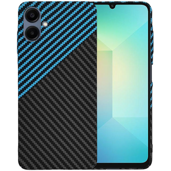 Techsuit - Carbonite FiberShell - Samsung Galaxy A06 - Blue Pulse