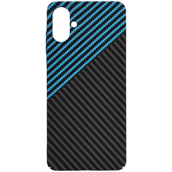 Techsuit - Carbonite FiberShell - Samsung Galaxy A06 - Blue Pulse