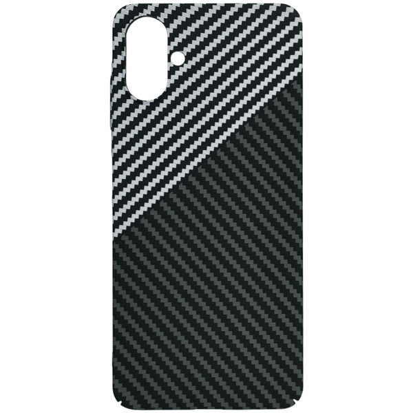 Techsuit - Carbonite FiberShell - Samsung Galaxy A06 - Stealth Gray