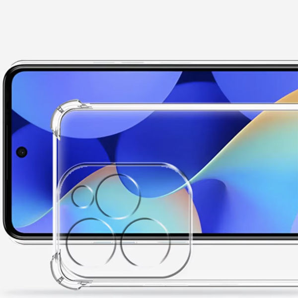 Techsuit - Shockproof Clear Silicone - Infinix Hot 40 / 40 Pro - Clear