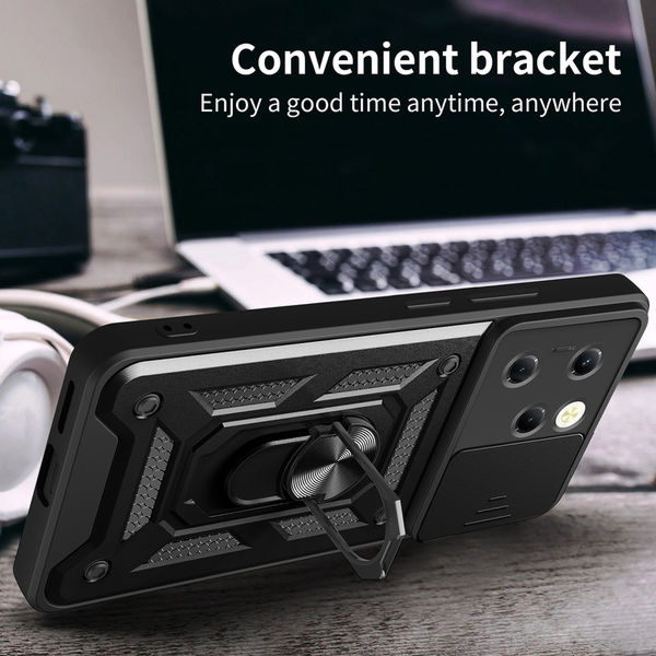 Techsuit - CamShield Series - Infinix Hot 40 / 40 Pro / Tecno Spark 20 Pro - Black