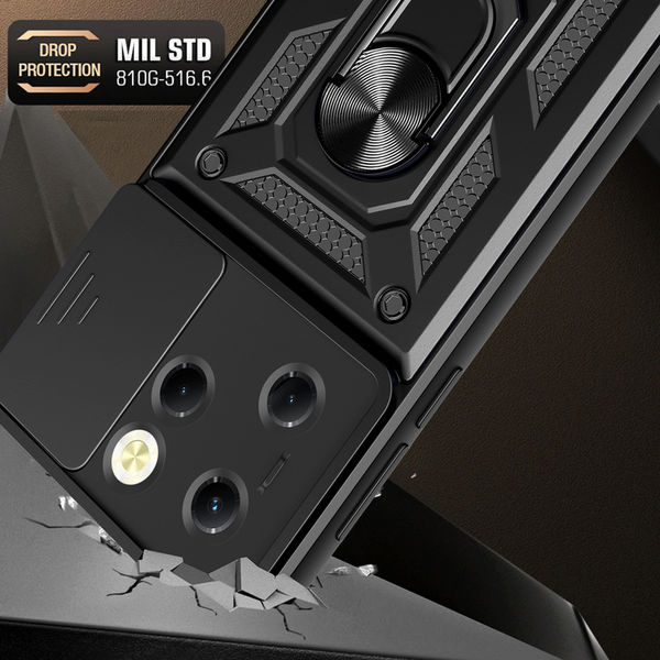 Techsuit - CamShield Series - Infinix Hot 40 / 40 Pro / Tecno Spark 20 Pro - Black