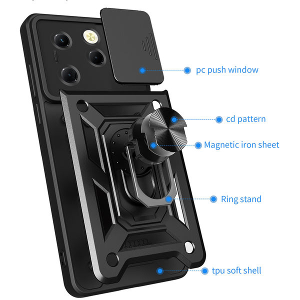 Techsuit - CamShield Series - Infinix Hot 40 / 40 Pro / Tecno Spark 20 Pro - Blue