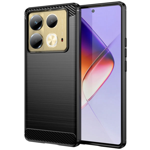 Techsuit - Carbon Silicone - Infinix Note 40 - Black