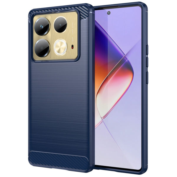 Techsuit - Carbon Silicone - Infinix Note 40 - Blue