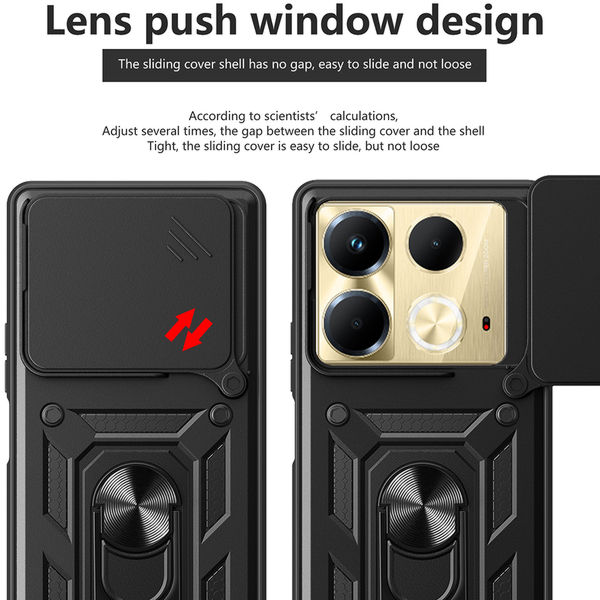 Techsuit - CamShield Series - Infinix Note 40 - Black