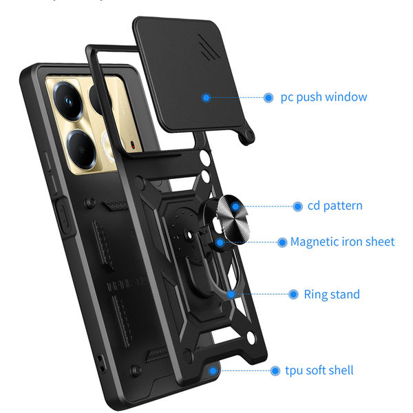 Techsuit - CamShield Series - Infinix Note 40 - Rose Gold