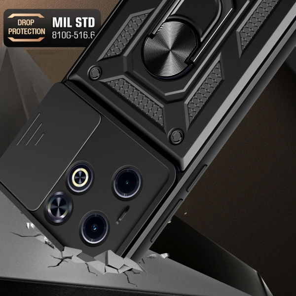 Techsuit - CamShield Series - Infinix Hot 40i / Smart 8 - Black